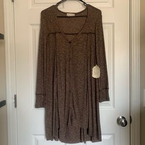 Altar'd State Mocha Cardigan M